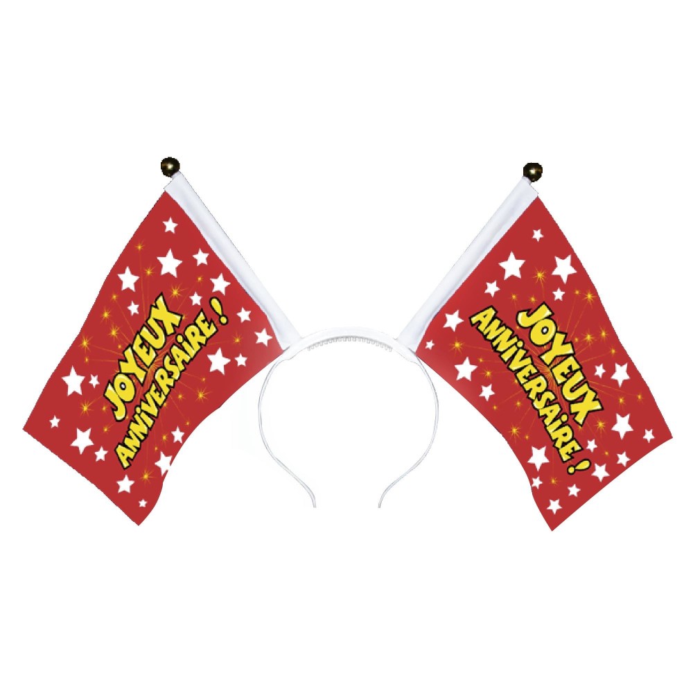 Serre-tête lumineux anniversaire pas cher – Fiesta Factory