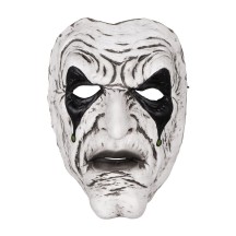 Masque latex clown sinistre adulte – Déguisement Halloween effrayant