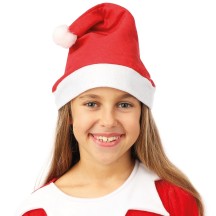Bonnet Père Noël Enfant – Bonnet Rouge et Blanc de Noël - 90840 - Chapeaux