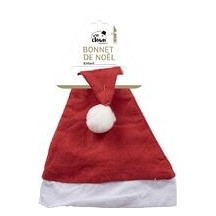 Bonnet Père Noël Enfant – Bonnet Rouge et Blanc de Noël - 90840 - Chapeaux