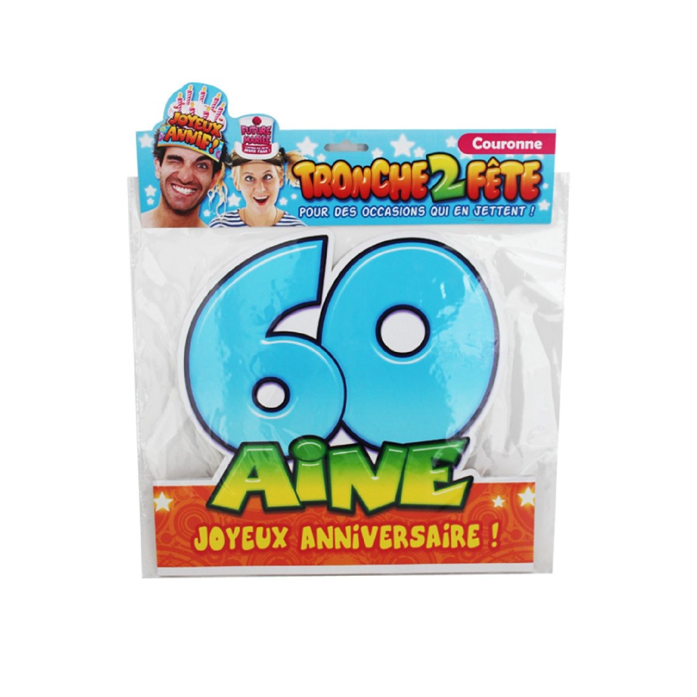 Couronne 60 ans anniversaire pas cher – Fiesta Factory