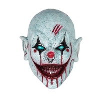 Masque clown sanglant intégral adulte – Déguisement Halloween horreur