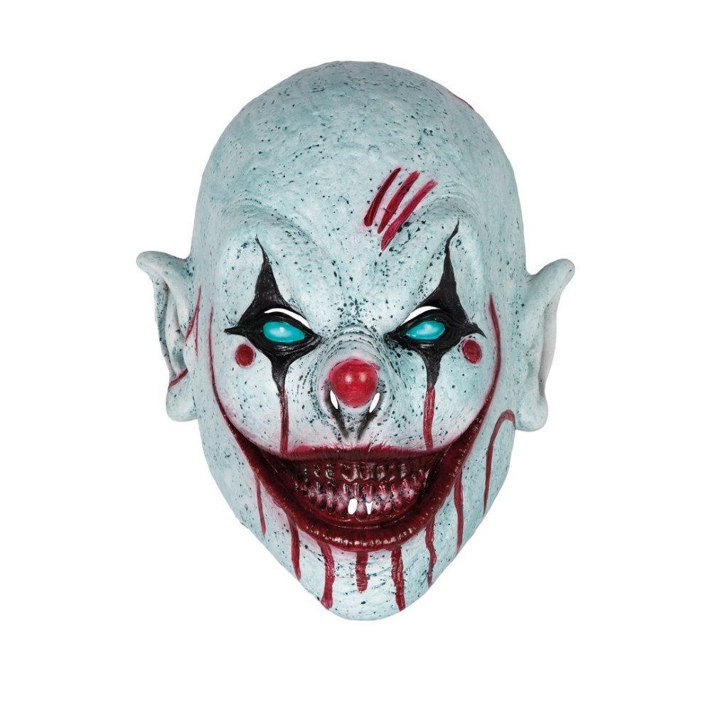 Masque clown sanglant intégral adulte – Déguisement Halloween horreur