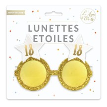 Lunettes étoile 18 ans pas cher | Fiesta Factory