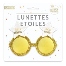Lunettes étoile retraite pas cher | Fiesta Factory