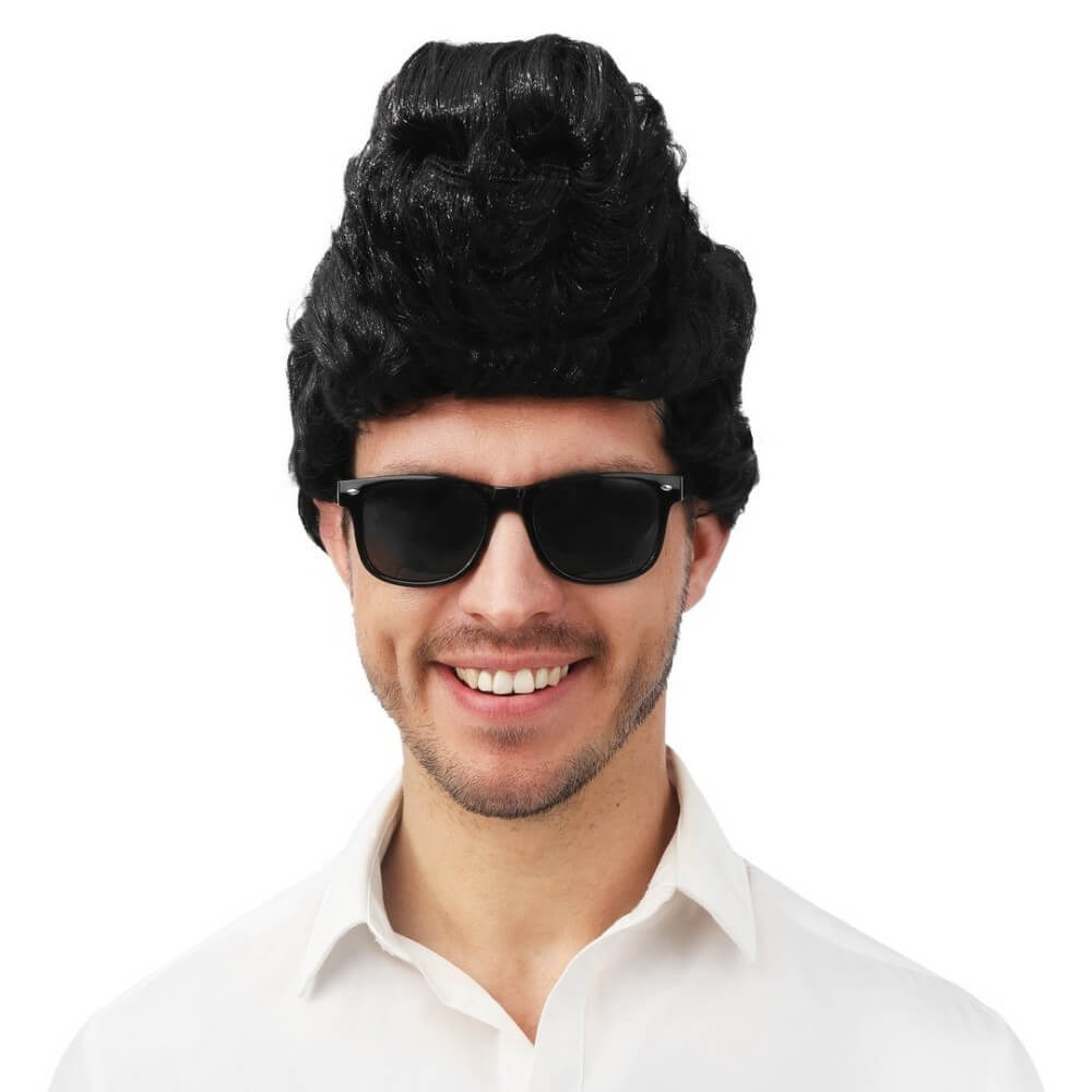 Perruque banane noire - 13130 - Perruques