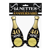 Lunettes bouteille 40aine pas cher | Fiesta Factory