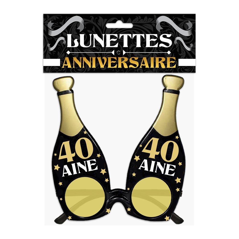 Lunettes bouteille 40aine pas cher | Fiesta Factory