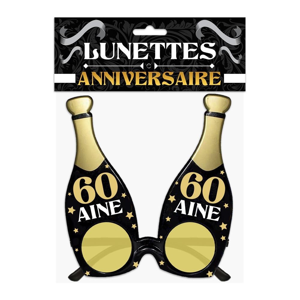 Lunettes bouteille 60aine pas cher | Fiesta Factory
