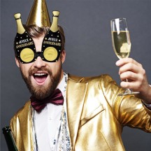 Lunettes bouteille anniversaire pas cher | Fiesta Factory