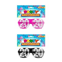 Lunettes 20 ans lot 12 pièces pas cher | Fiesta Factory