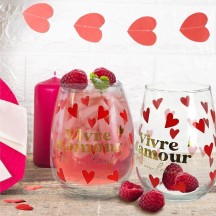 Verre je t’aime cadeau Saint Valentin pas cher – Fiesta Factory