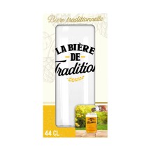 Verre canette bière 44cl original pas cher – Fiesta Factory