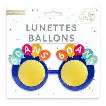 Lunettes ballons 60 ans pas cher | Fiesta Factory