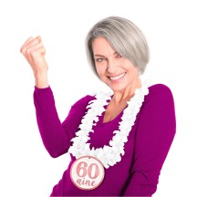 Collier fleurs 60aine femme pas cher | Fiesta Factory