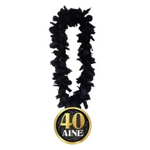 Collier fleurs 40aine homme pas cher | Fiesta Factory