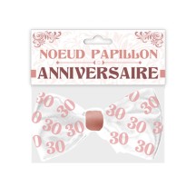 Nœud papillon anniversaire 30 aine femme pas cher | Fiesta Factory