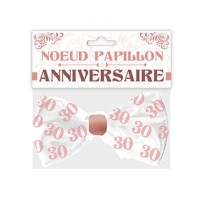 Nœud papillon anniversaire 30 aine femme pas cher | Fiesta Factory