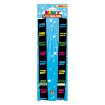 Bretelles joyeux anniversaire pas cher | Fiesta Factory