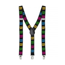 Bretelles joyeux anniversaire pas cher | Fiesta Factory