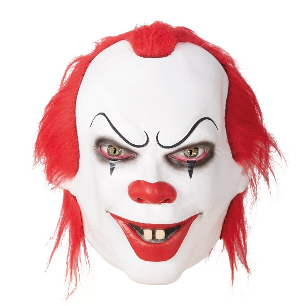 Masque clown tueur intégral adulte – déguisement Halloween horreur