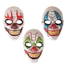 Masque clown maléfique adulte – déguisement Halloween horreur