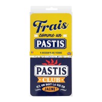 Dessous de verre pastis pas cher | Fiesta Factory