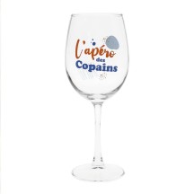 Coffret verres à vin apéro des copains pas cher | Fiesta Factory