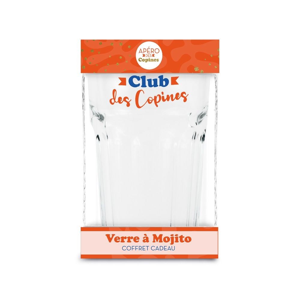 Coffret verres mojito apéro des copines pas cher | Fiesta Factory