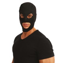 Cagoule cambrioleur noire adulte – déguisement et soirée