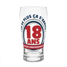 Verre à bière 18 ans pas cher | Fiesta Factory