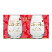Coffret Duo Verres Saint-Valentin Pas Cher | Fiesta Factory