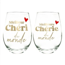 Coffret Duo Verres Saint-Valentin Pas Cher | Fiesta Factory