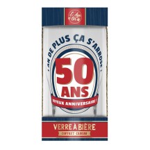 Verre à Bière 50 Ans Pas Cher | Fiesta Factory