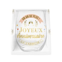 Verre Rond Cadeau Anniversaire Pas Cher | Fiesta Factory