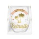 Verre Rond Retraite Cadeau Pas Cher | Fiesta Factory