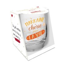 Verre Marraine Chérie Cadeau Original | Fiesta Factory