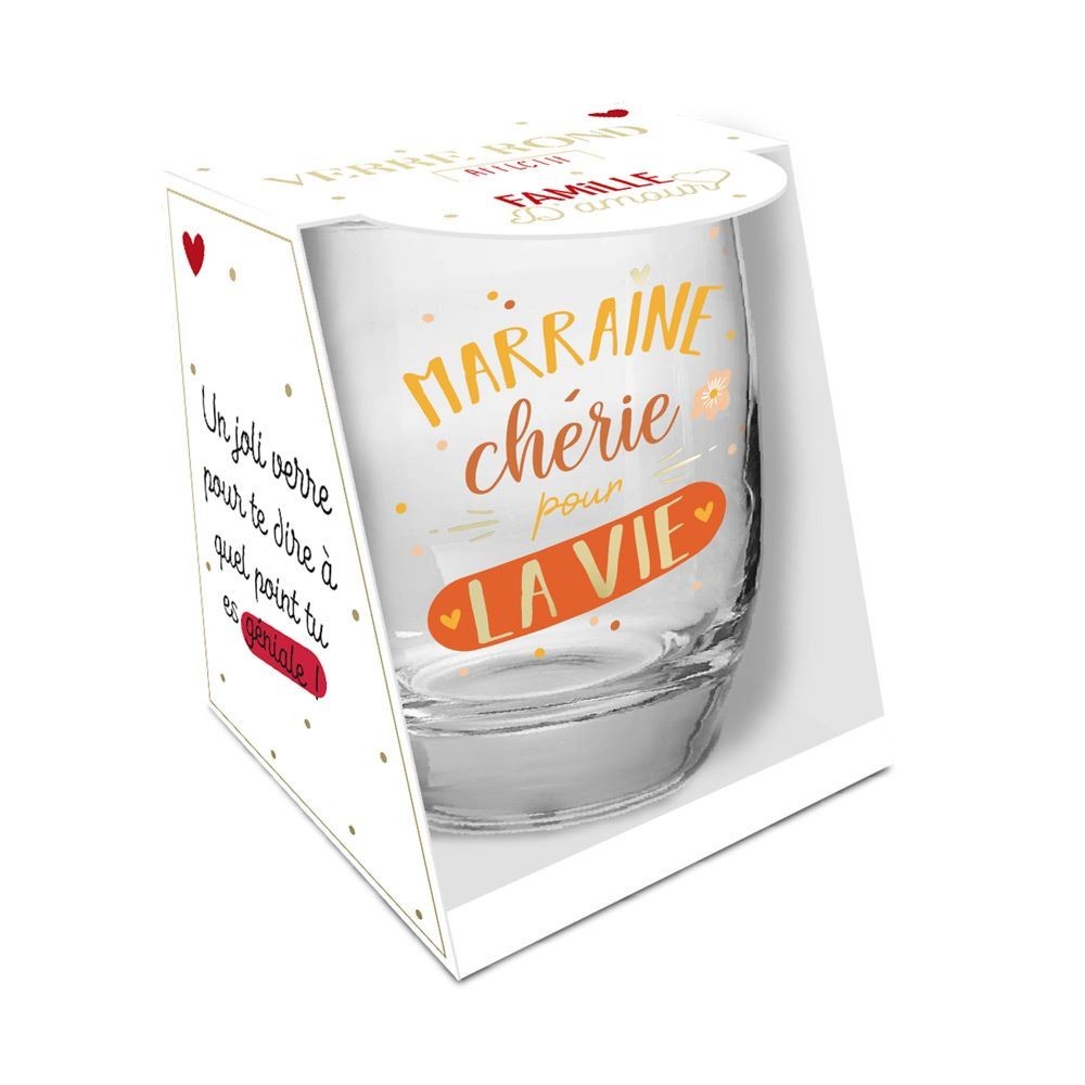 Verre Marraine Chérie Cadeau Original | Fiesta Factory