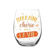 Verre Marraine Chérie Cadeau Original | Fiesta Factory