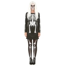 Déguisement squelette femme Halloween pas cher – Fiesta Factory