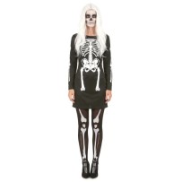 Déguisement squelette femme Halloween pas cher – Fiesta Factory