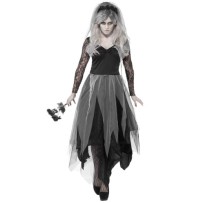 Déguisement mariée fantôme noire femme pas cher – Fiesta Factory