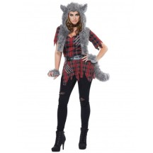 Déguisement loup-garou luxe femme pas cher – costume Halloween Fiesta Factory