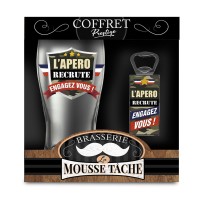 Coffret bière L’Apéro Recrute pas cher | Fiesta Factory