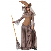 Déguisement sorcière marron femme avec chapeau pas cher – Fiesta Factory