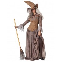 Déguisement sorcière marron femme avec chapeau pas cher – Fiesta Factory