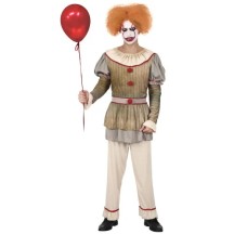 Déguisement clown psycho homme pas cher – costume Halloween Fiesta Factory
