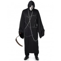Déguisement faucheur enchaîné homme pas cher – costume Halloween Fiesta Factory