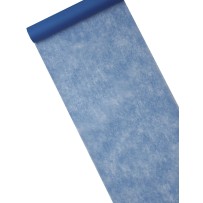 Chemin de table intissé bleu marine 29 cm x 10 m - 4GUY - Chemins de table