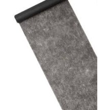 Chemin de table intissé noir 29 cm x 10 m - 4GV1 - Chemins de table